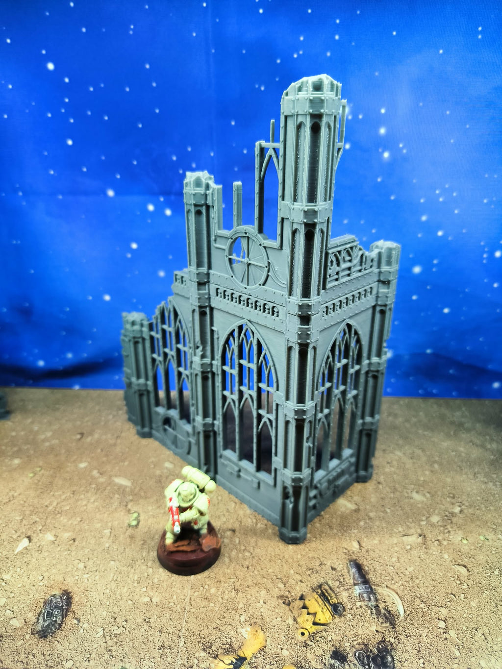Templaris : Boutique gothique en ruine pour wargame