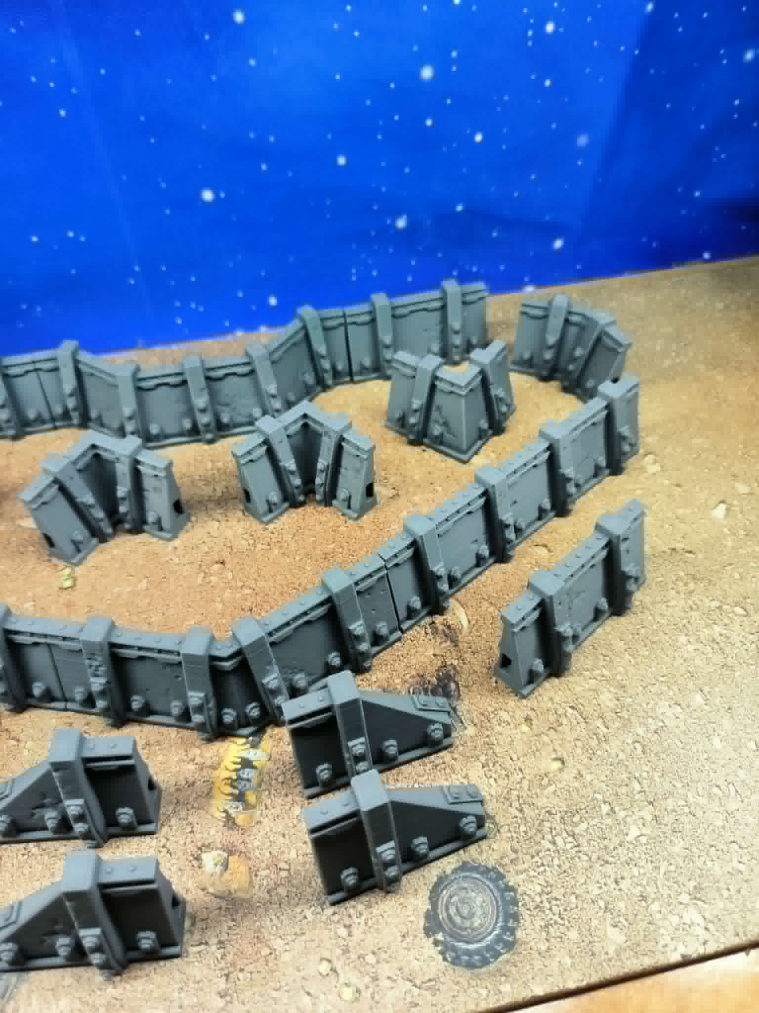 Fortress : Barricades de tranchées pour wargame