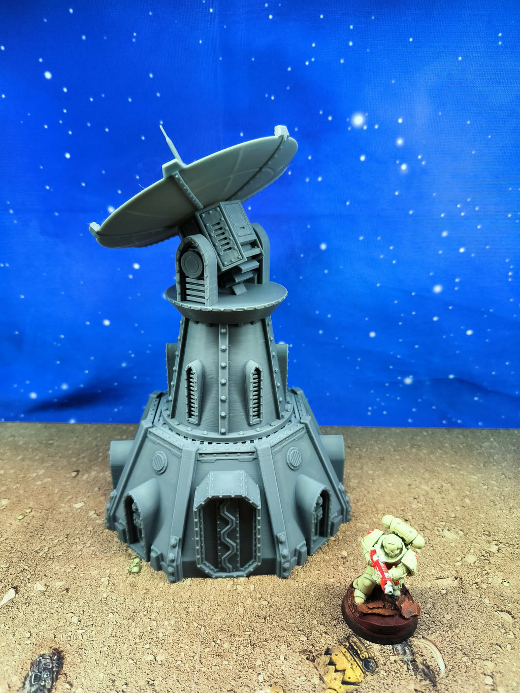 Fortress : Antenne de communication militaire pour wargame 2