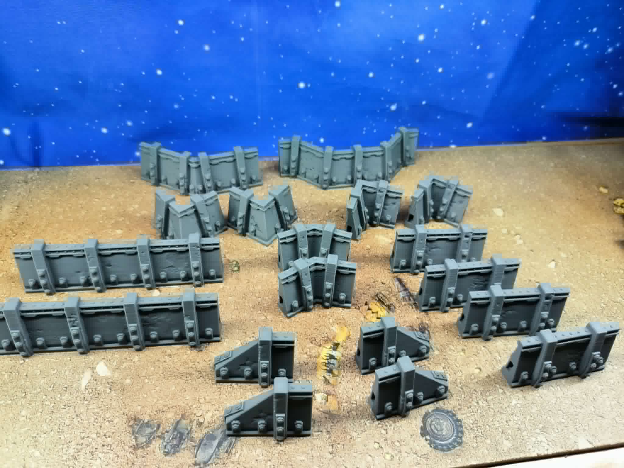 Fortress : Barricades de tranchées pour wargame
