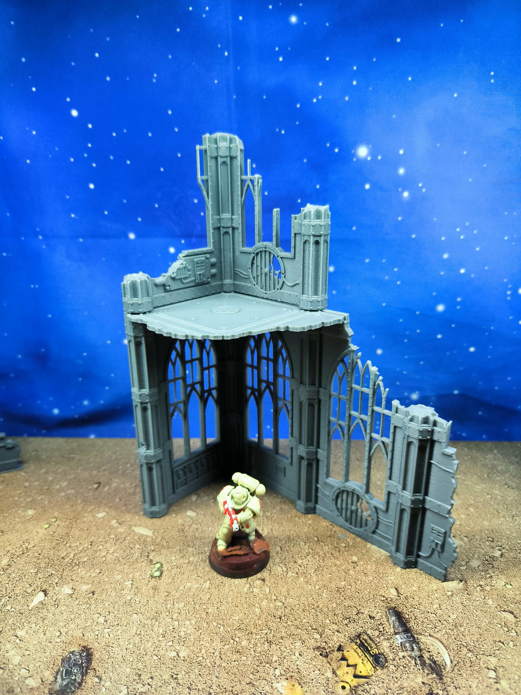 Templaris : Boutique gothique en ruine pour wargame