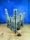 Templaris : Officine gothique en ruine pour wargame
