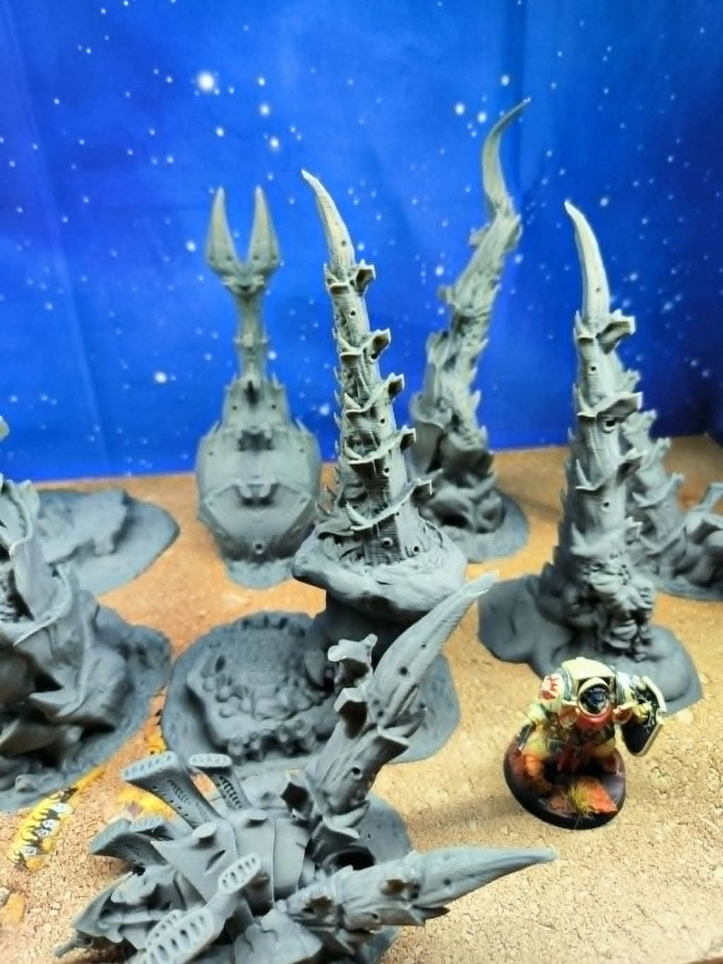 Aliens : set de griffes xénos pour wargame C