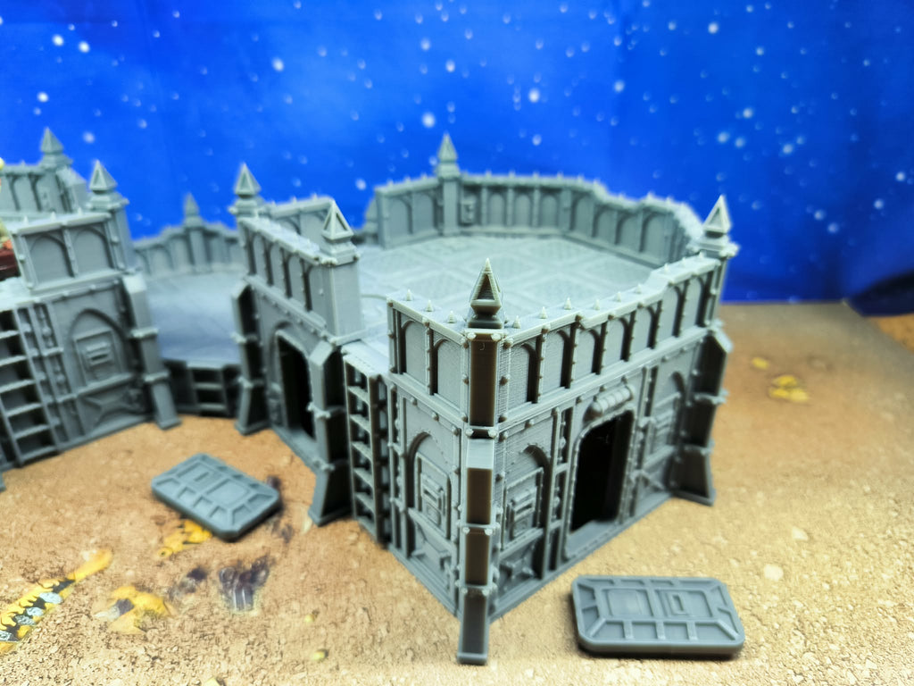 Fortress : Bunker militaire fortifié pour wargame 4C