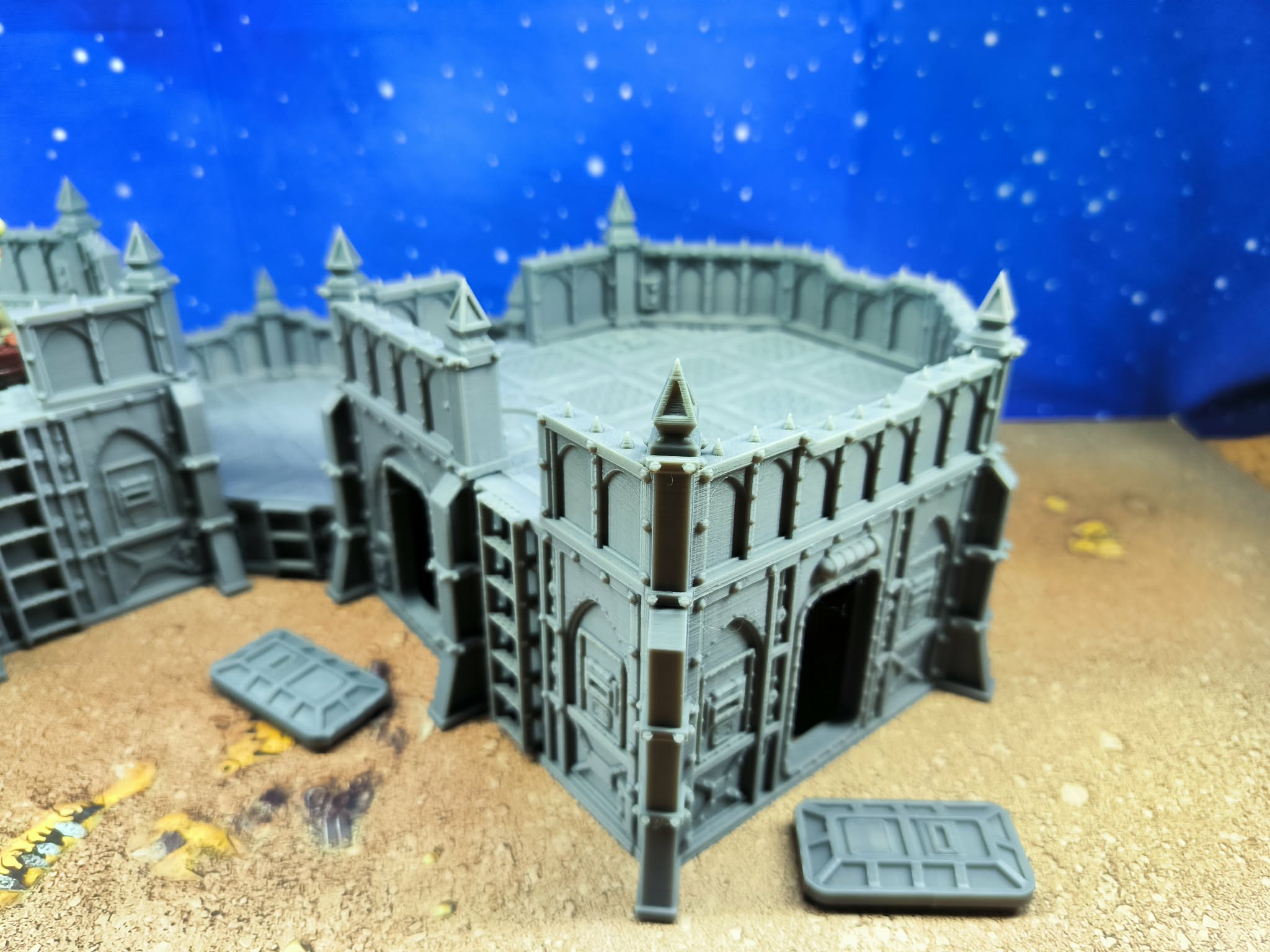 Fortress : Bunker militaire fortifié pour wargame 4C