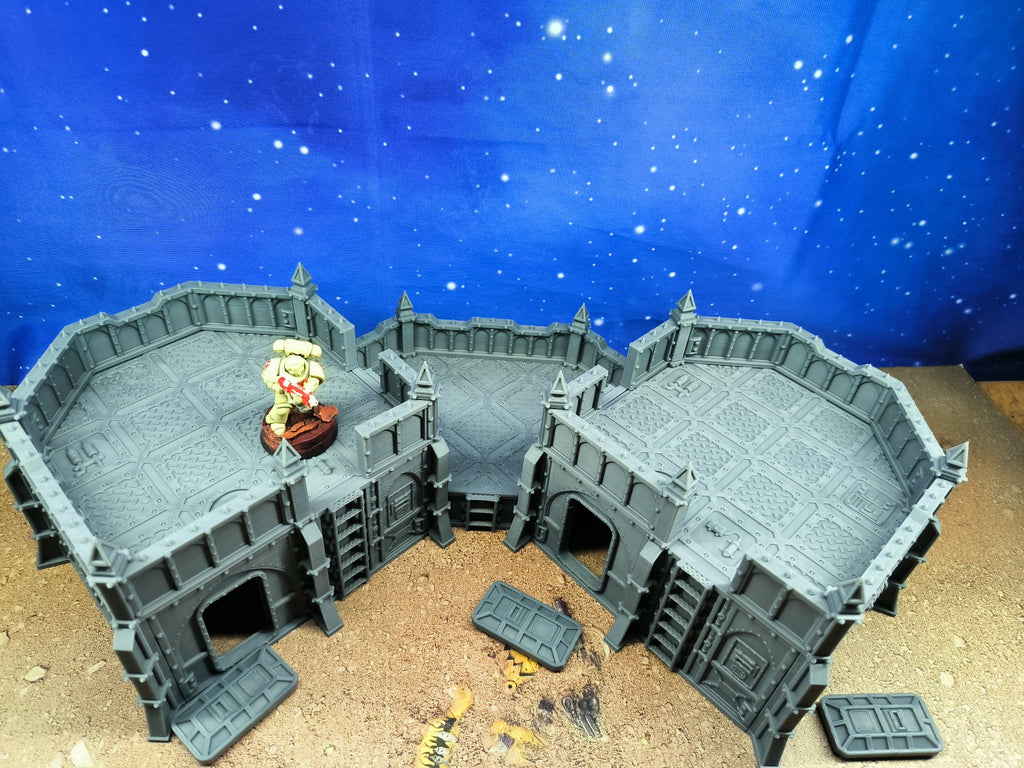 Fortress : Bunker militaire fortifié pour wargame 4C
