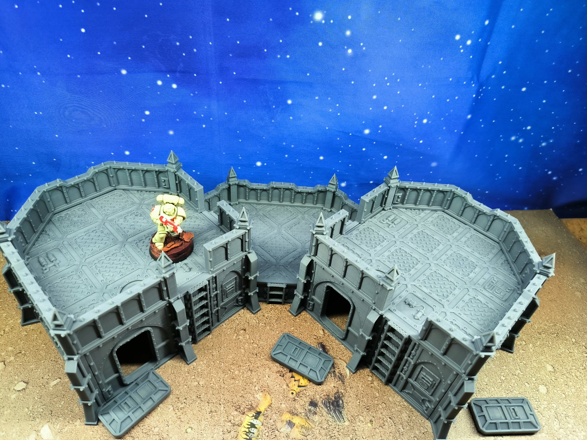 Fortress : Bunker militaire fortifié pour wargame 4C