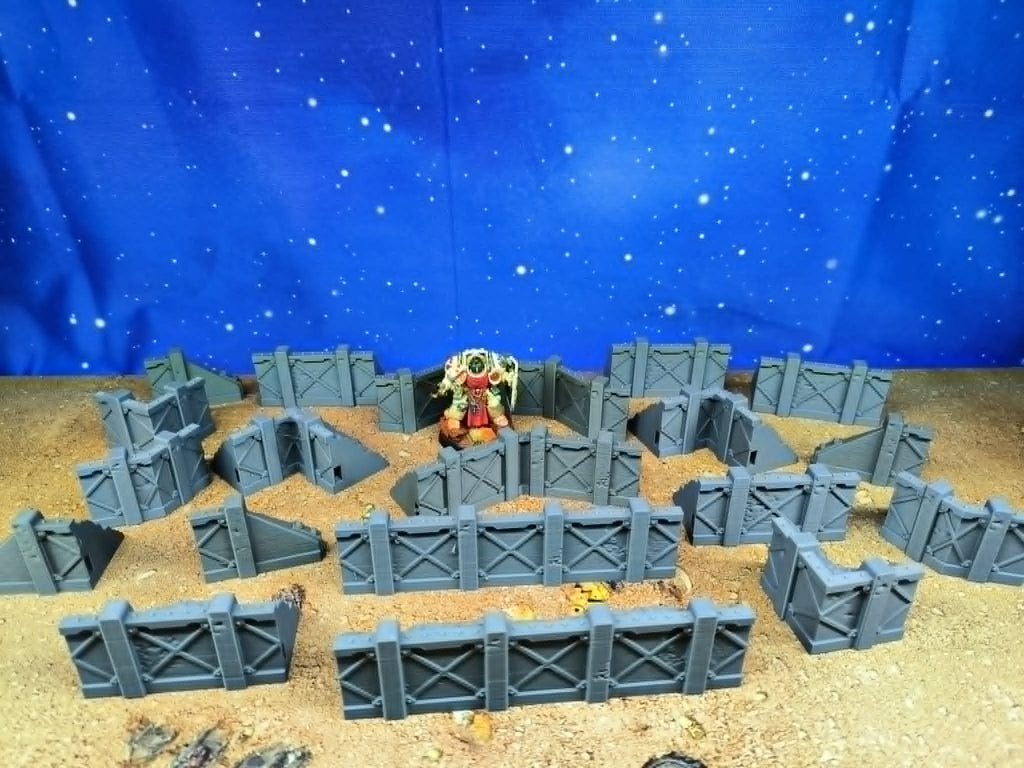 Fortress : Barricades de tranchées avec de la boue pour wargame
