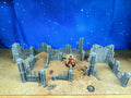 Templaris : Murs gothiques en ruine pour wargame 2