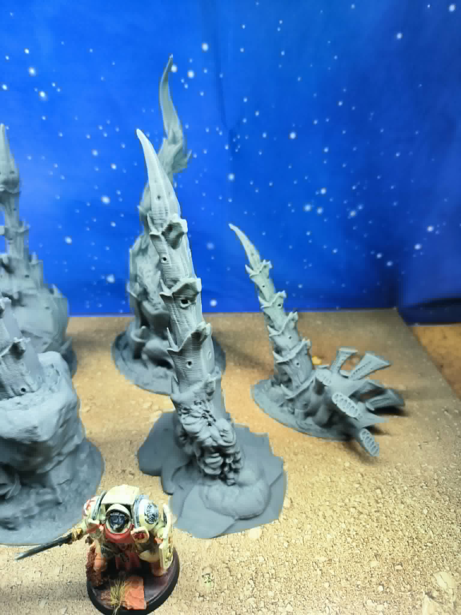 Aliens : set de griffes xénos pour wargame C