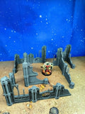 Templaris : Murs gothiques en ruine pour wargame 1