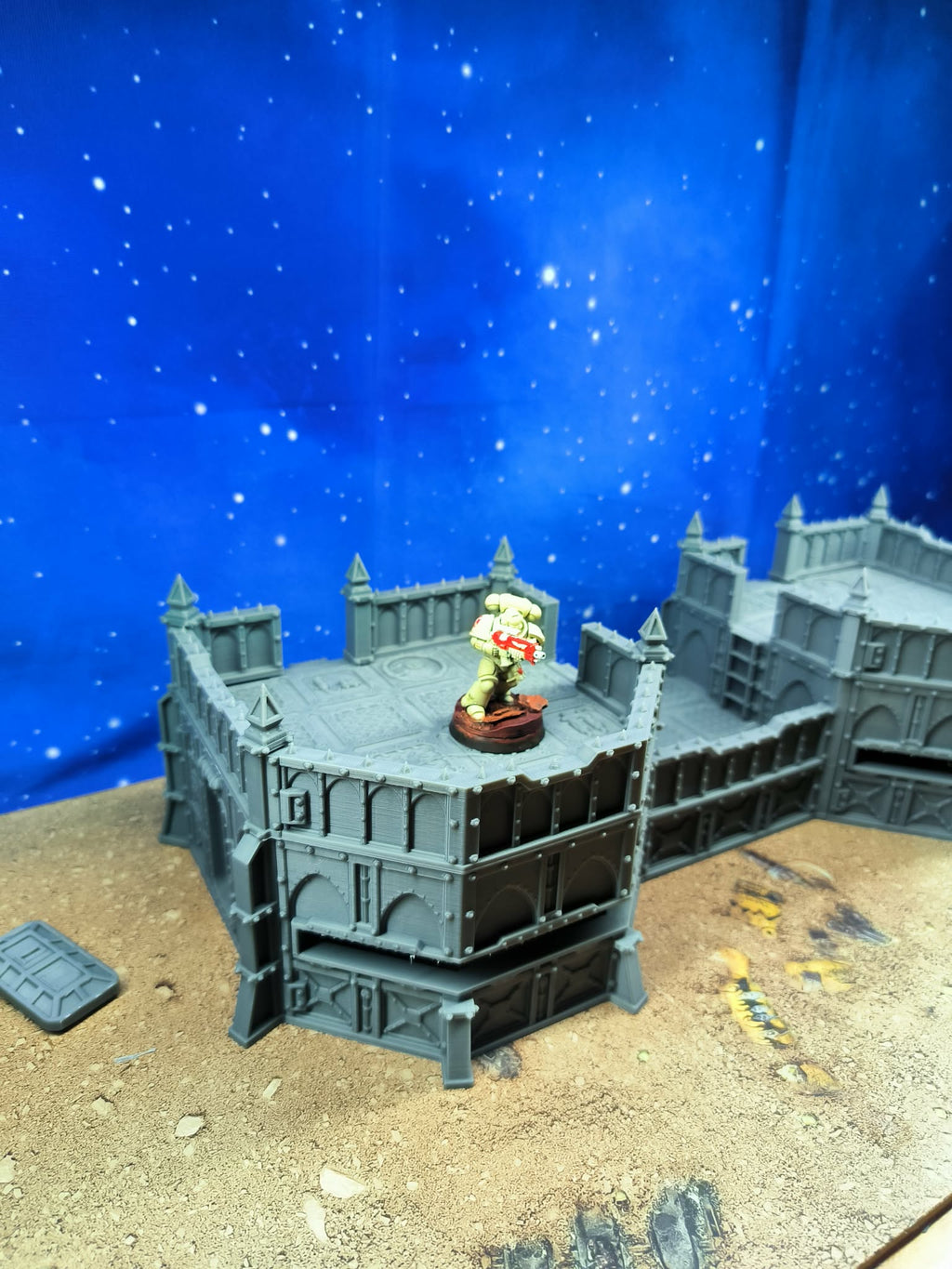 Fortress : Bunker militaire fortifié pour wargame 4D