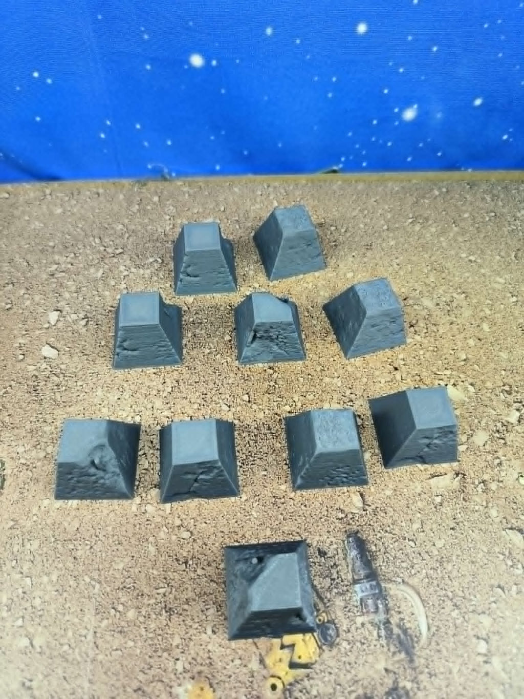 Fortress : Accessoires militaires blocs béton pour wargame