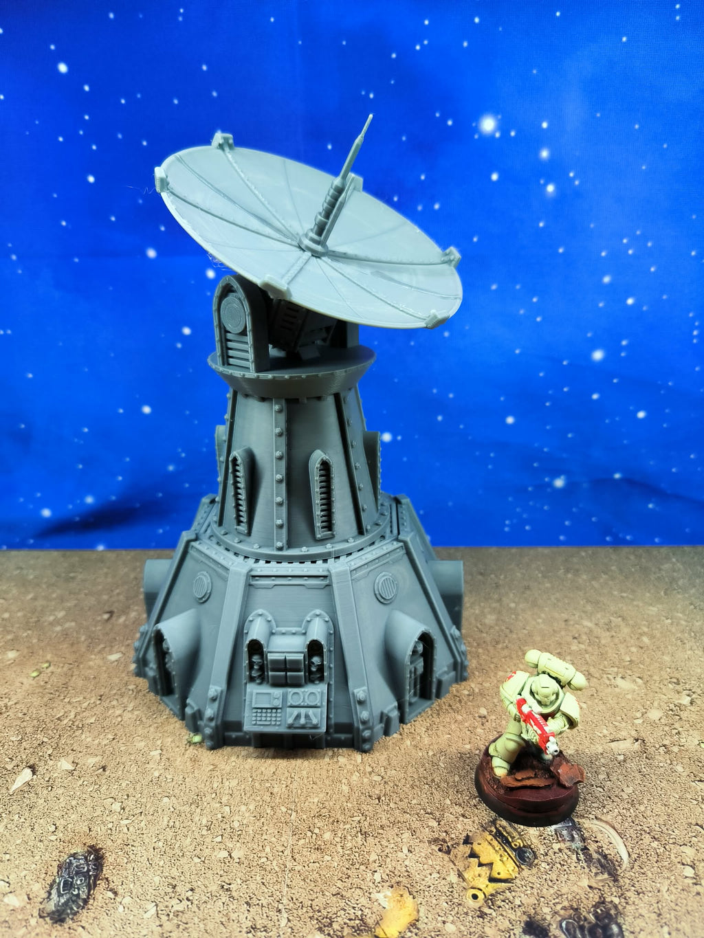 Fortress : Antenne de communication militaire pour wargame 2