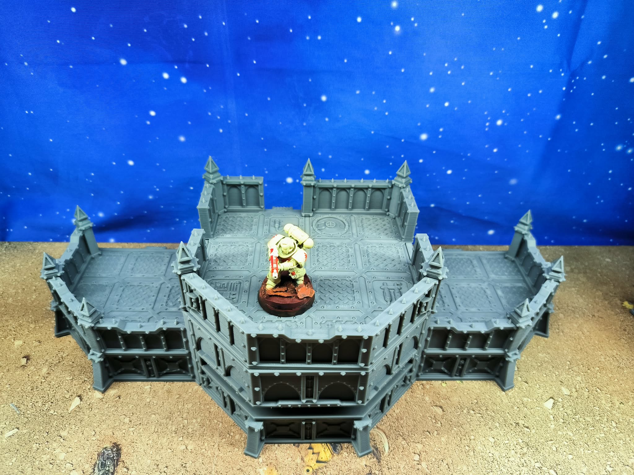 Fortress : Bunker militaire fortifié pour wargame 3