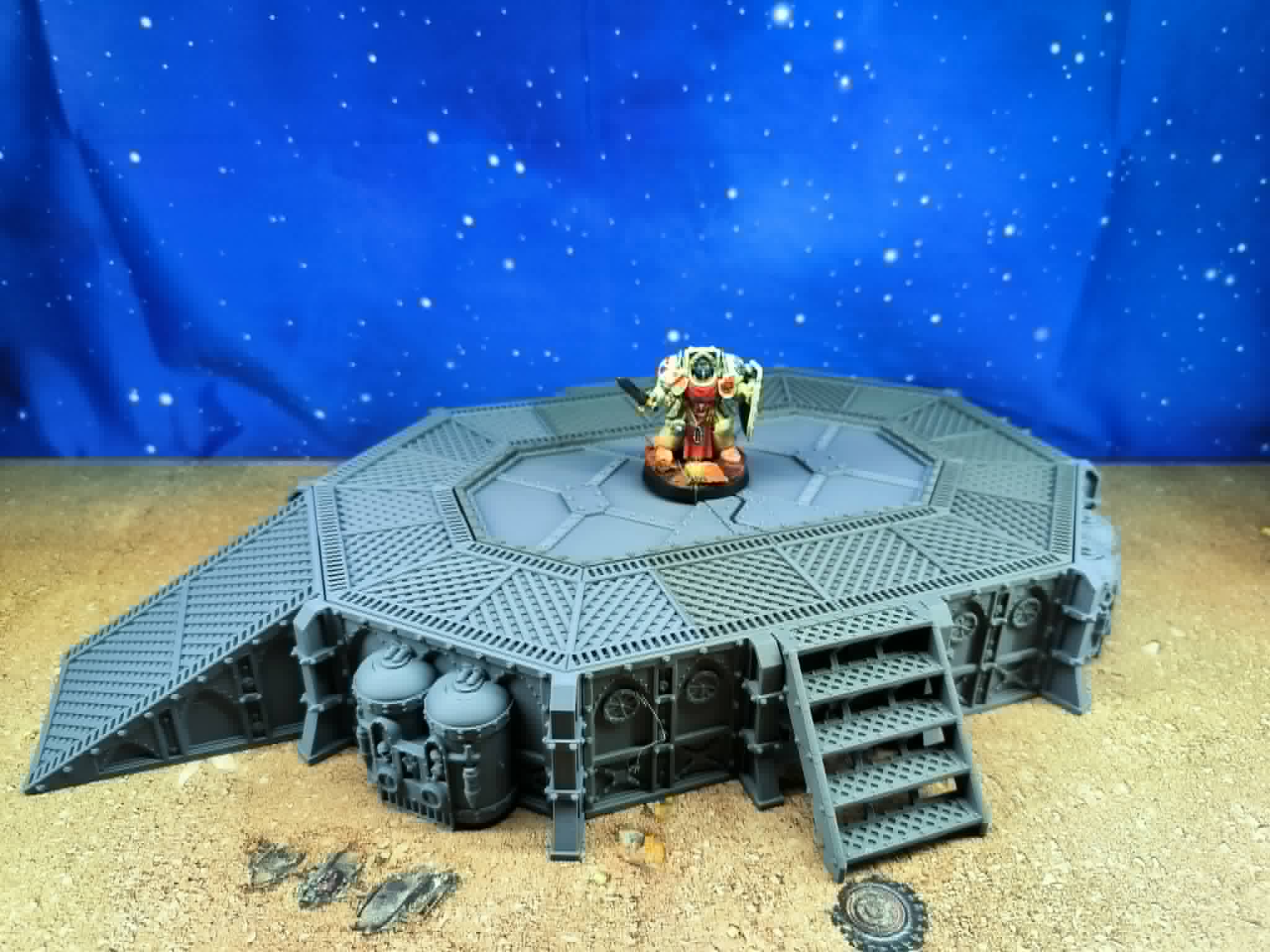 Fortress : Plateforme militaire fortifié pour wargame 2R