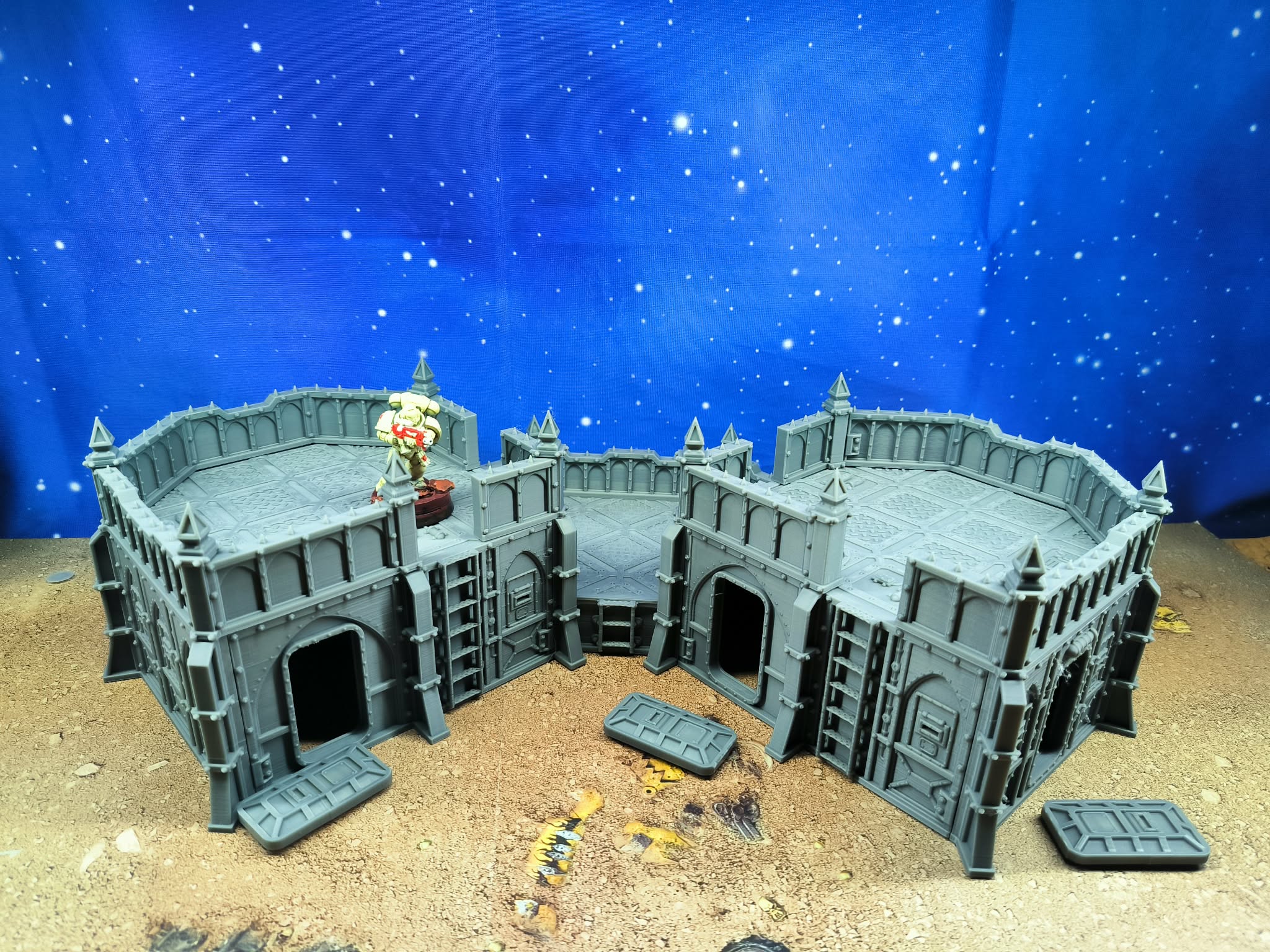 Fortress : Bunker militaire fortifié pour wargame 4C