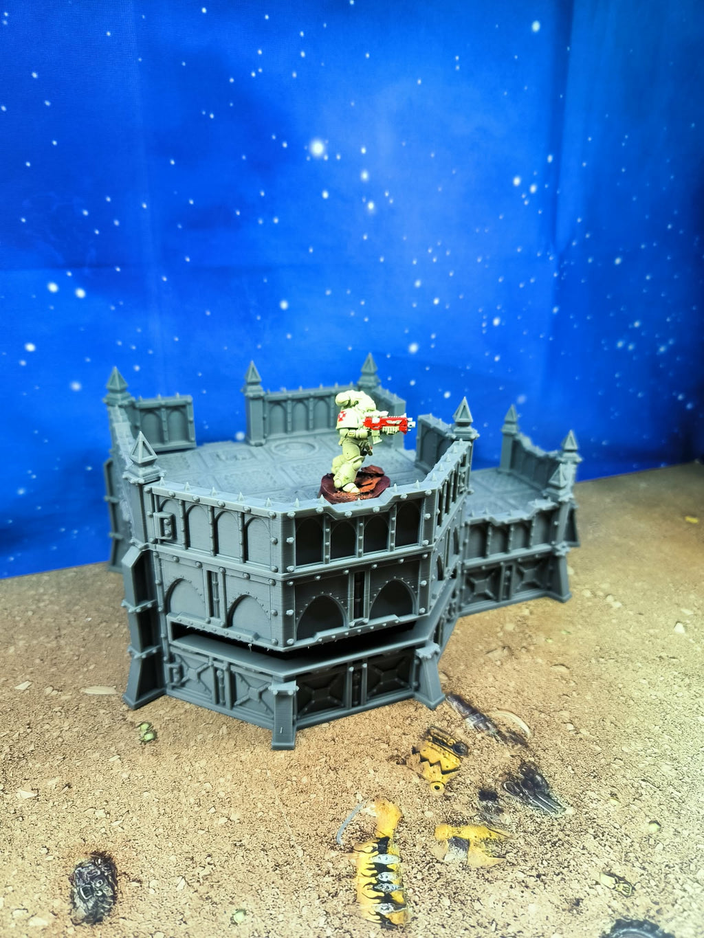 Fortress : Bunker militaire fortifié pour wargame 2D