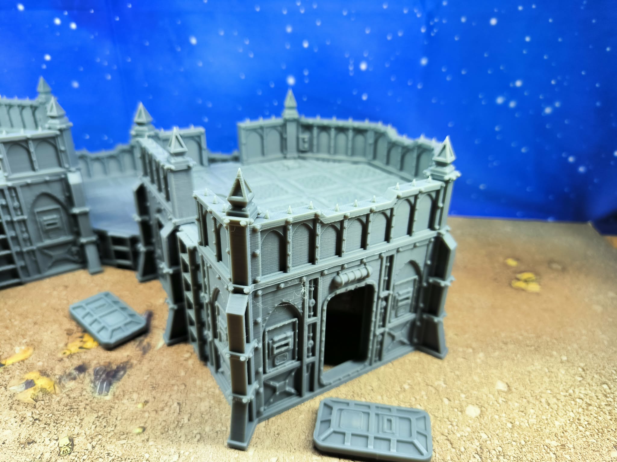 Fortress : Bunker militaire fortifié pour wargame 4C