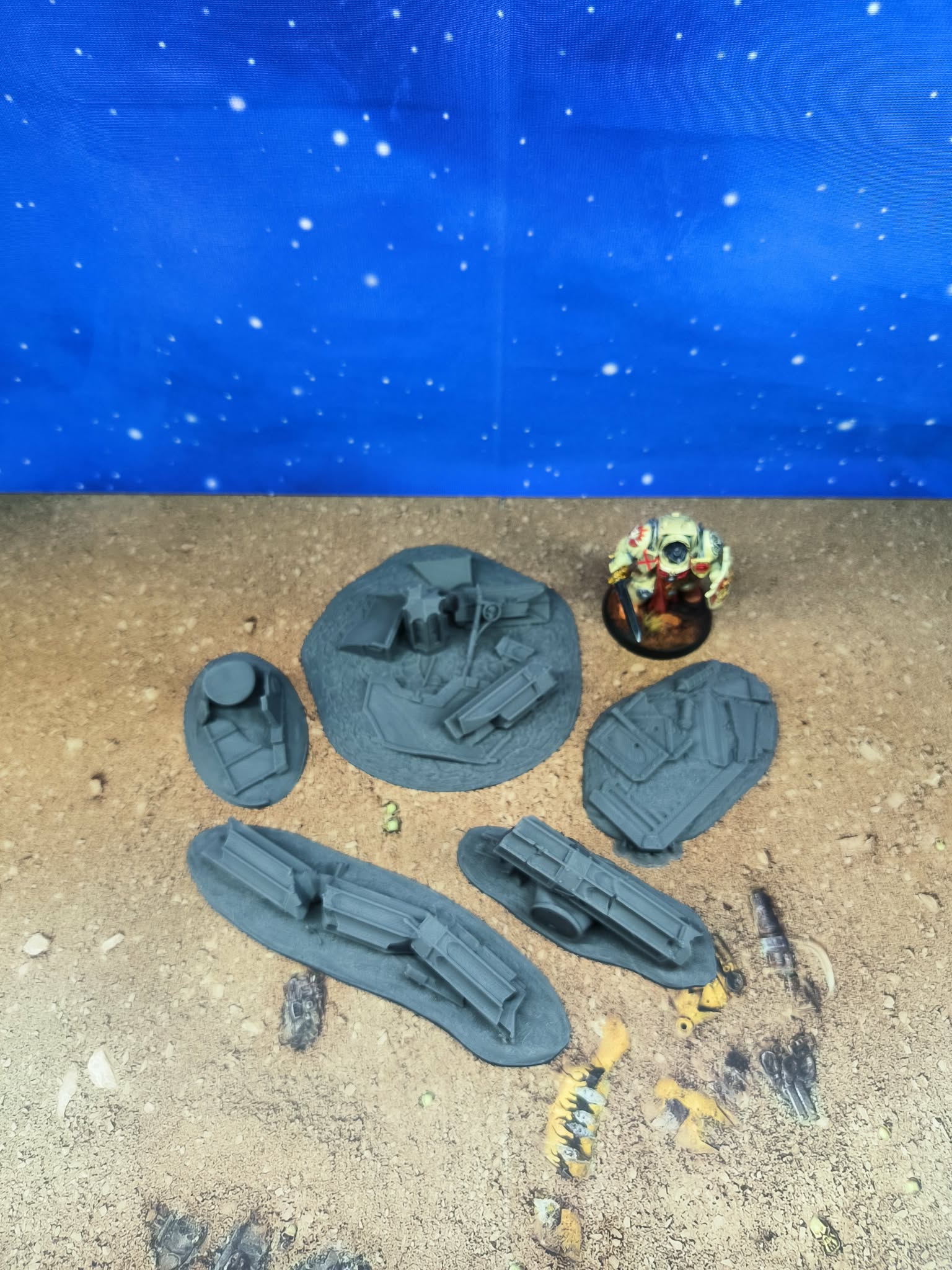 Templaris : Débris de ruines gothiques pour wargame