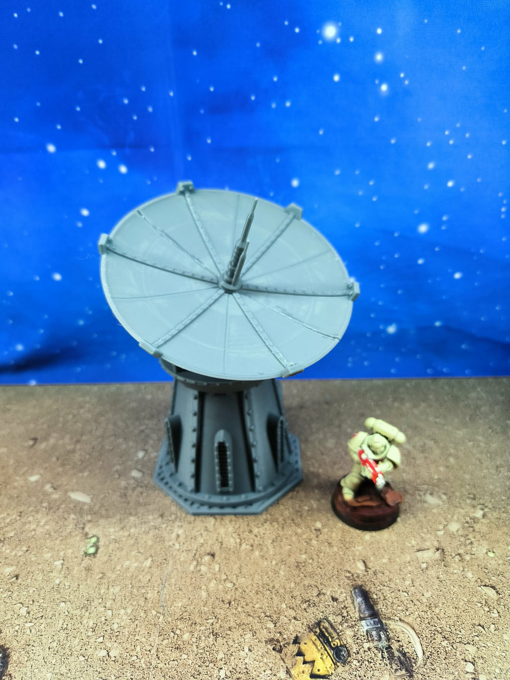 Fortress : Antenne de communication militaire pour wargame 1