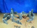 Templaris : Murs gothiques en ruine pour wargame 3