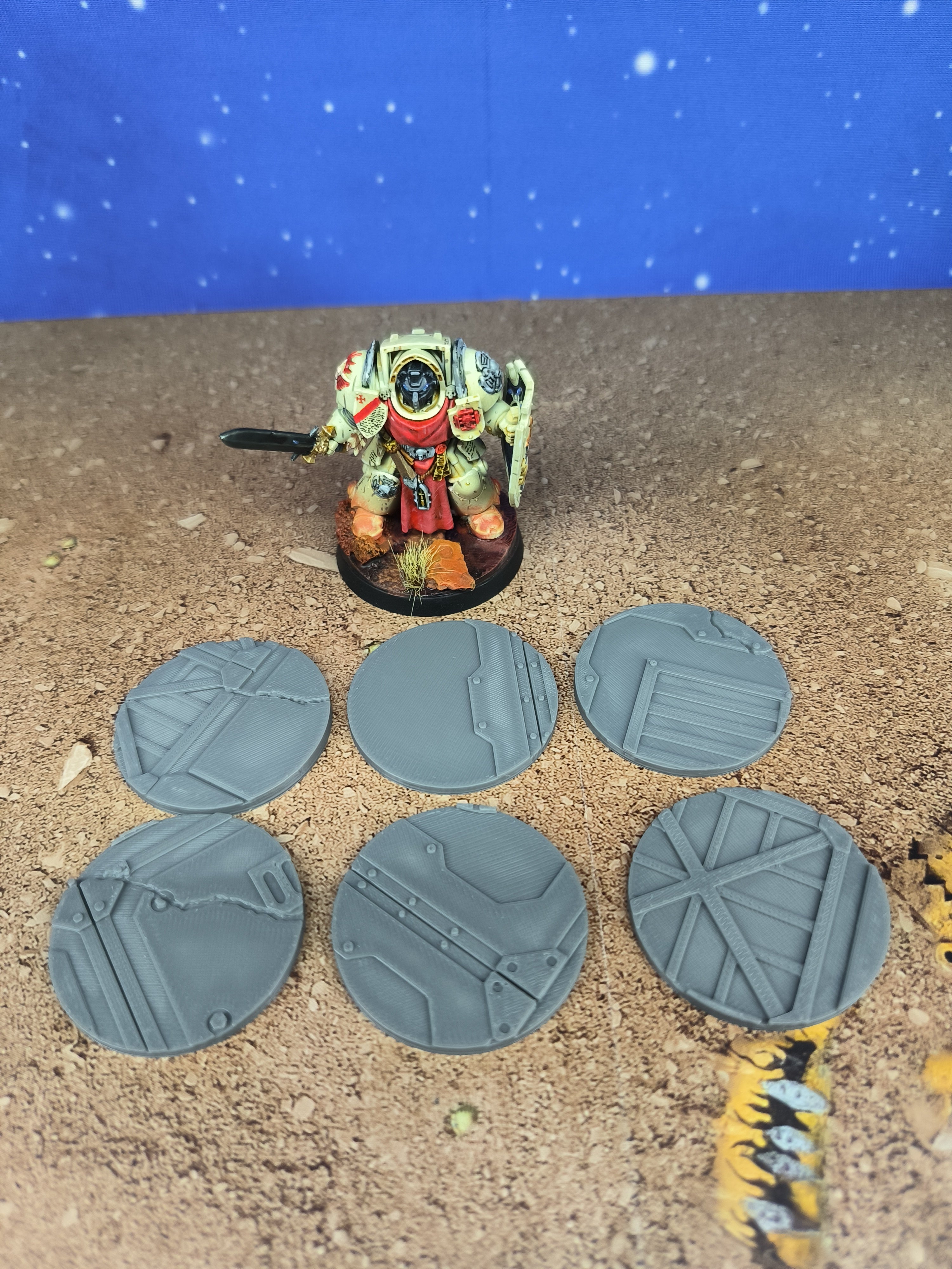 Templaris : Toppers socles 4 en 40mm