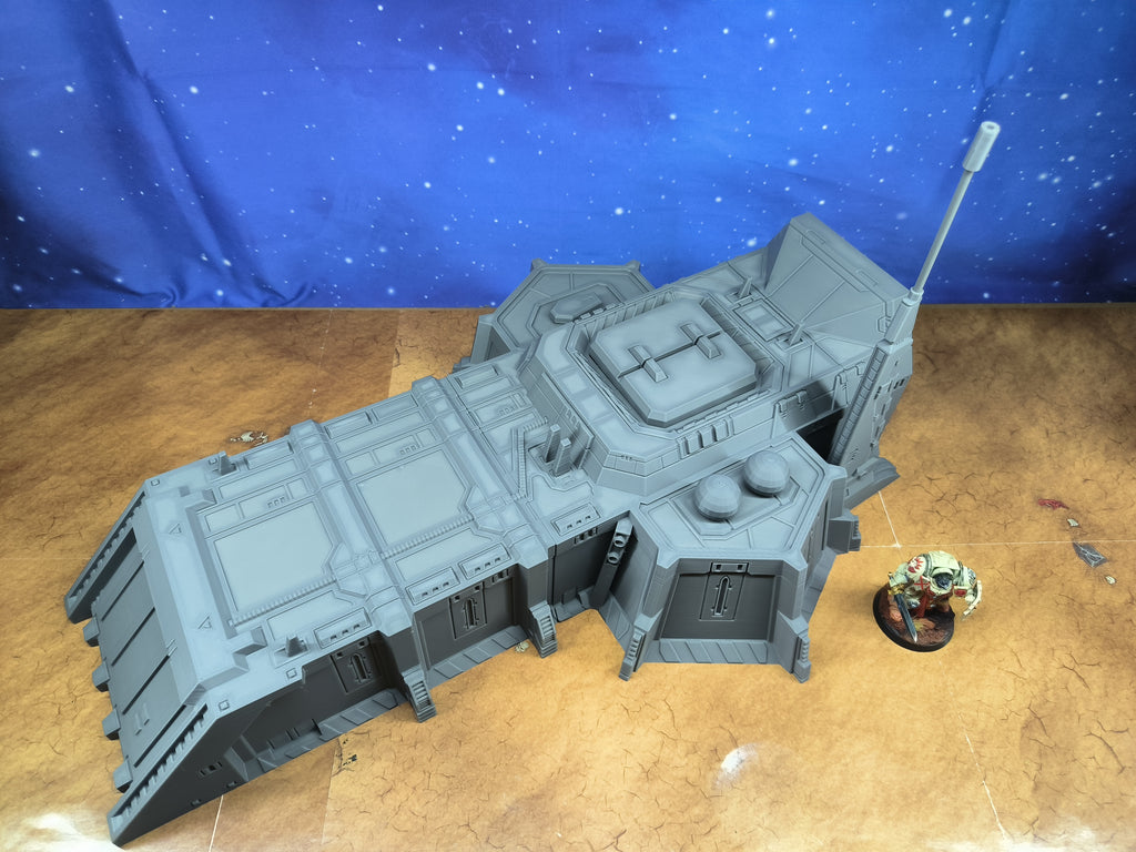 Chapter Outpost : Quartier général de campagne futuriste pour wargame