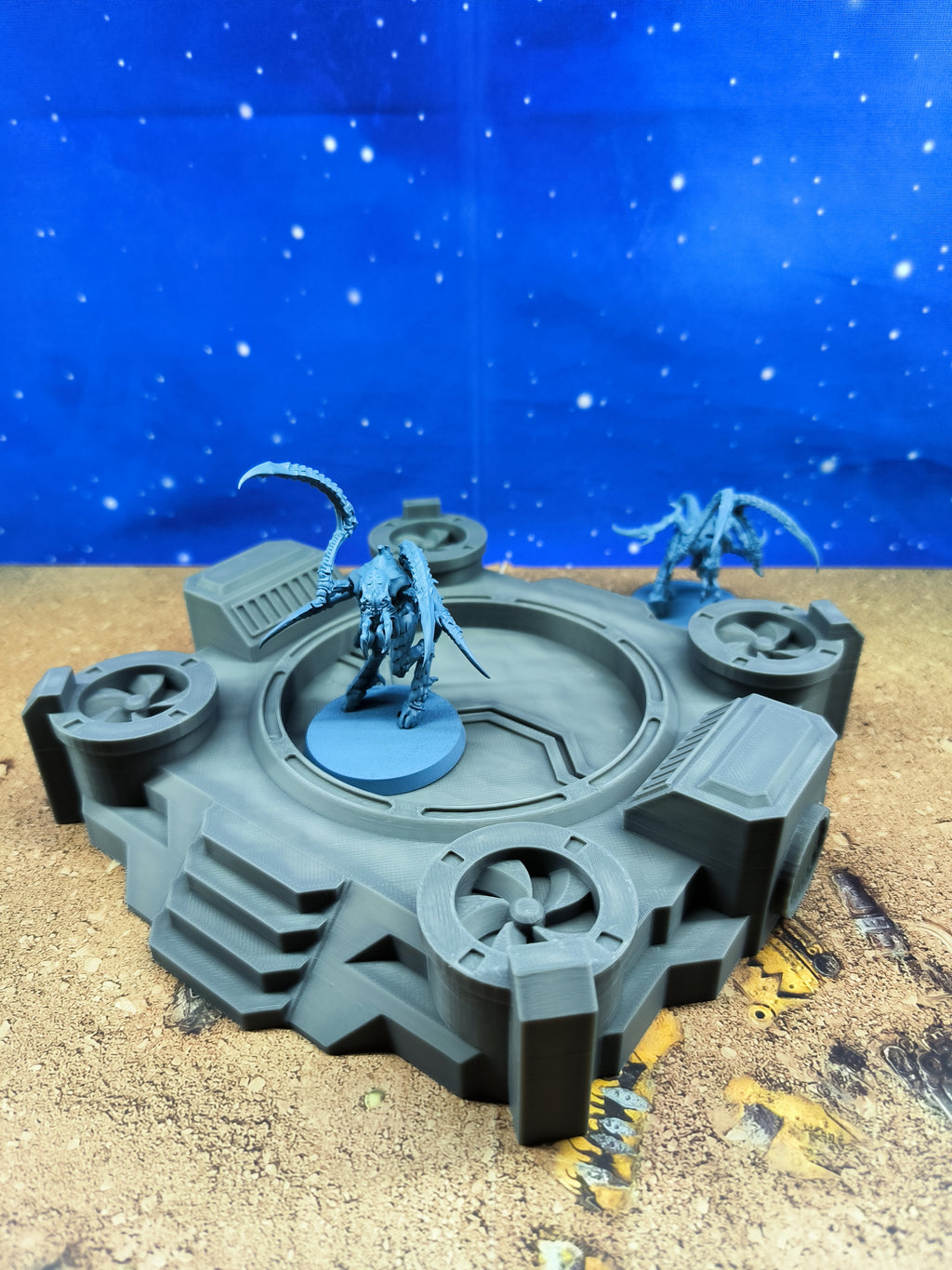 Forge City: Futuristic industrial silo for wargames