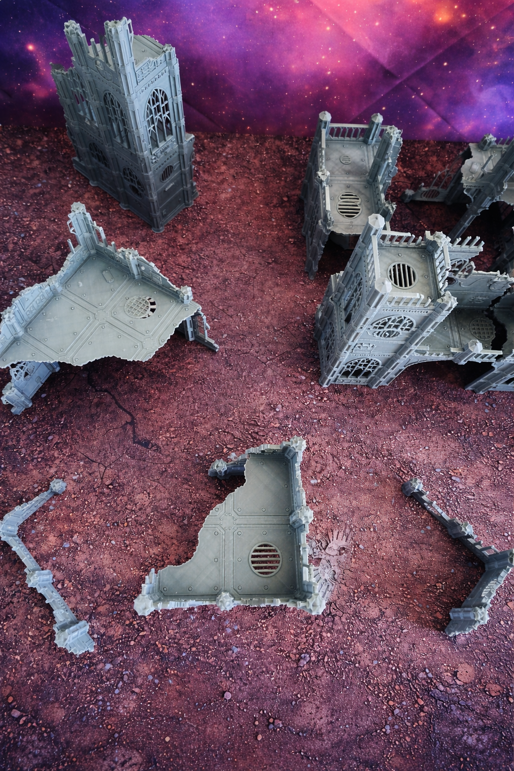 Templaris : Full set pour table de jeu wargame