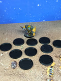 Socles : bases 32mm x10