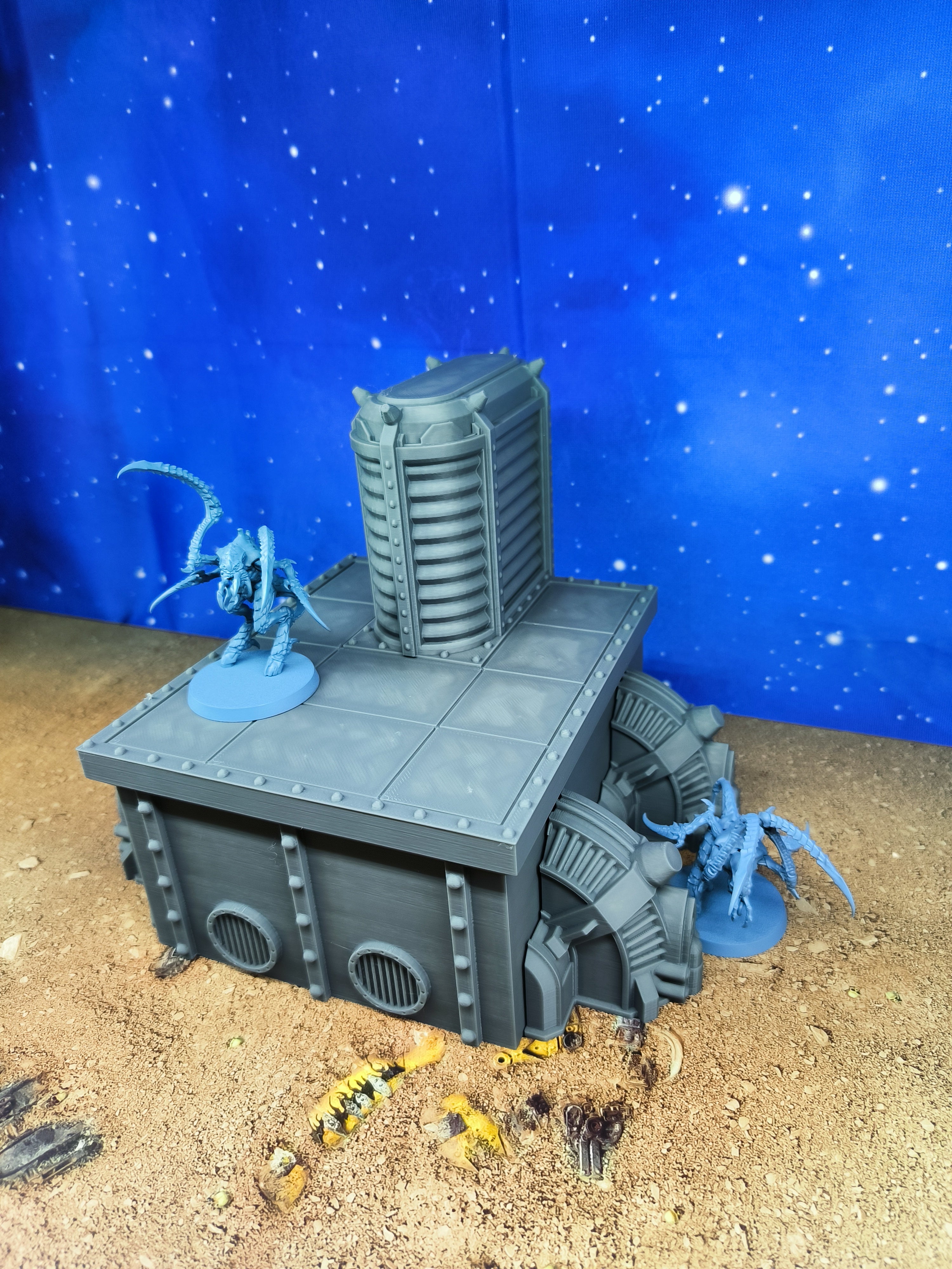 Forge City: Futuristic Industrial Grand Power Generator for Wargaming
