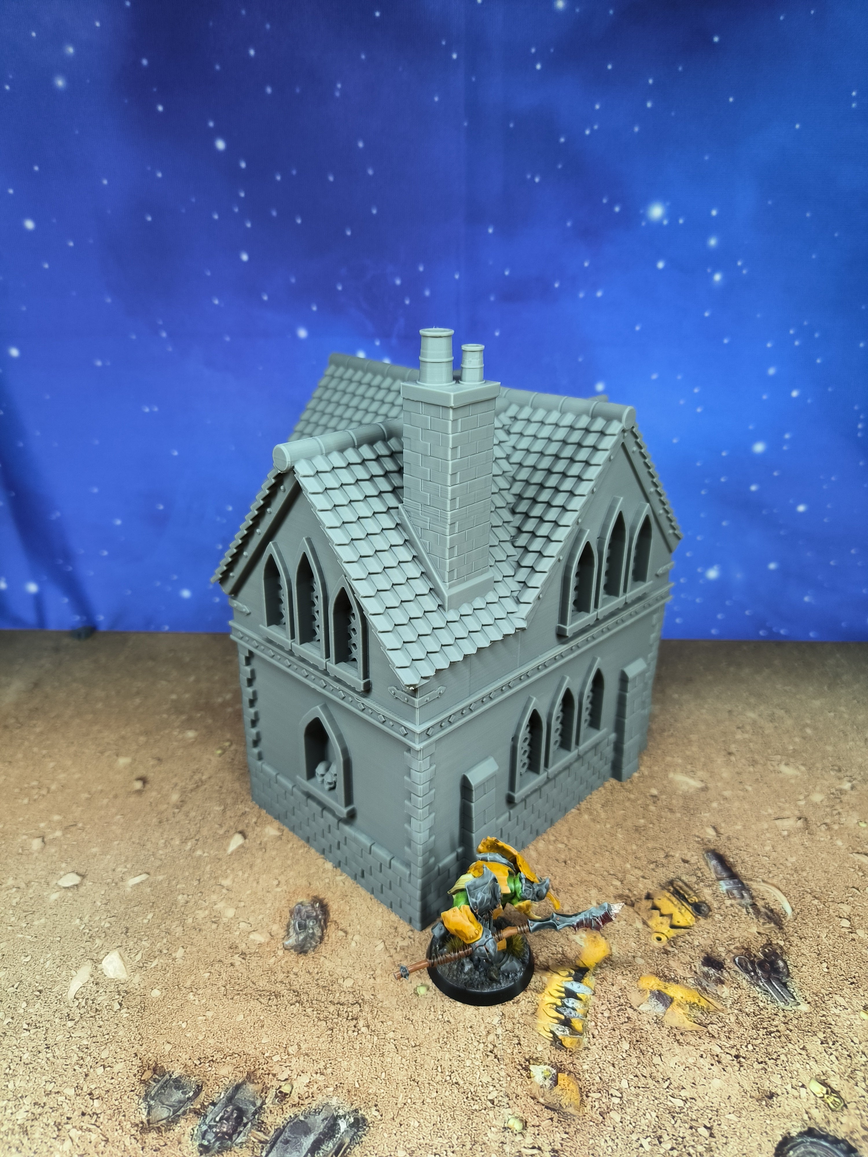 King city : Medieval house for wargame 3