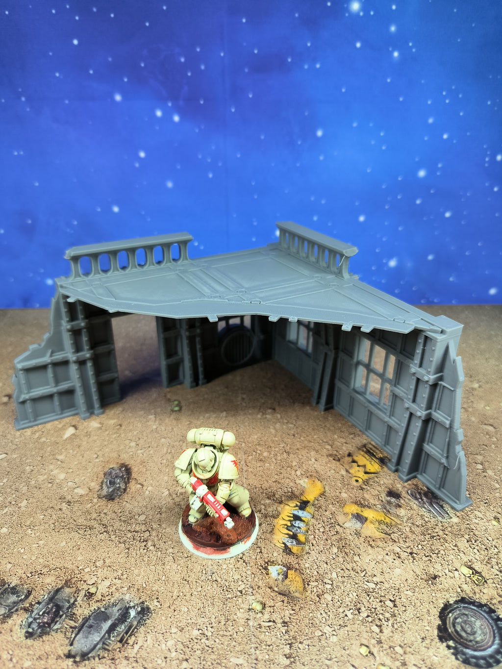 Forge city : Bâtiment industriel futuriste pour wargame 6