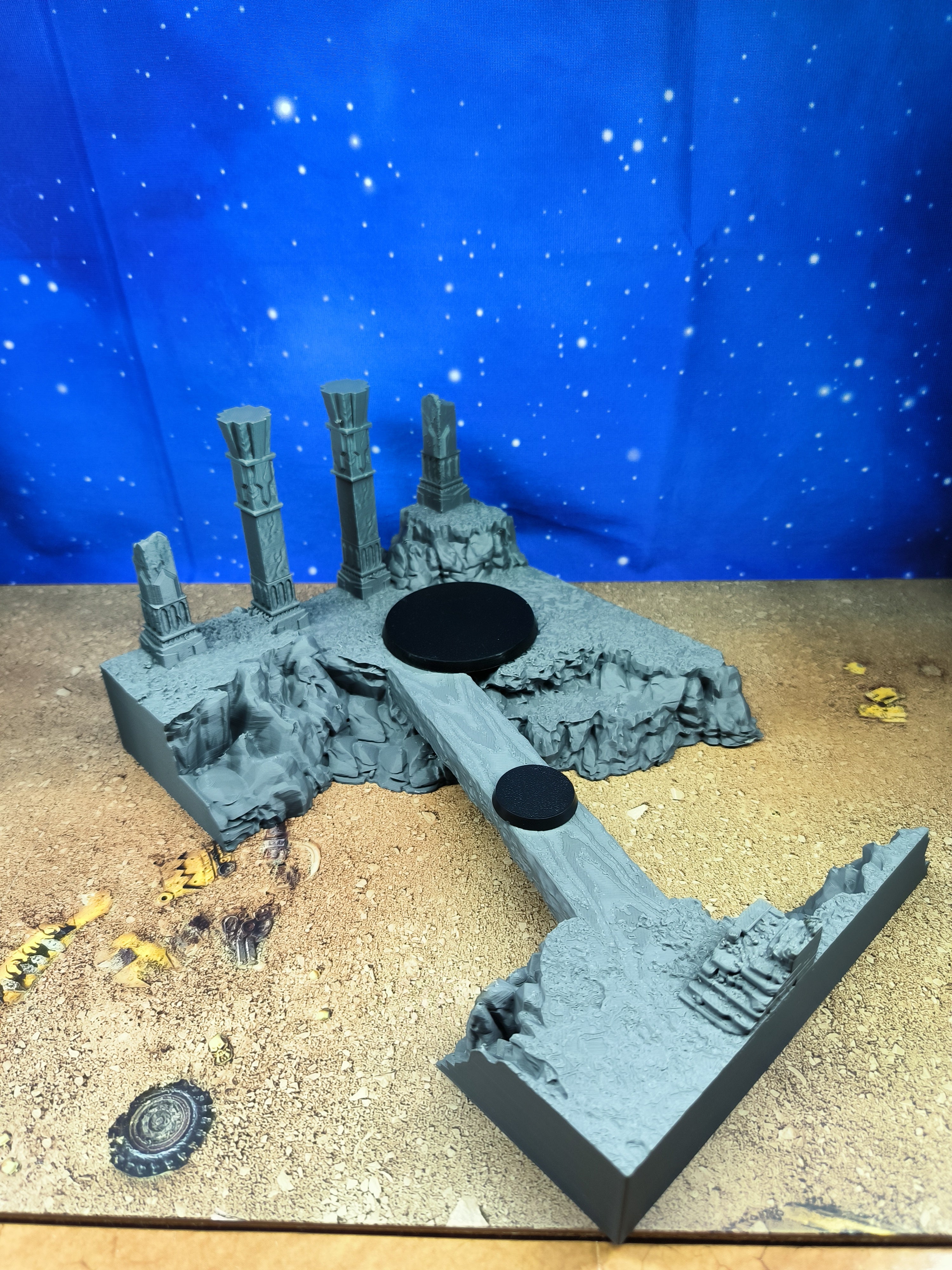 Ancient City: Ruined walls for wargame L2