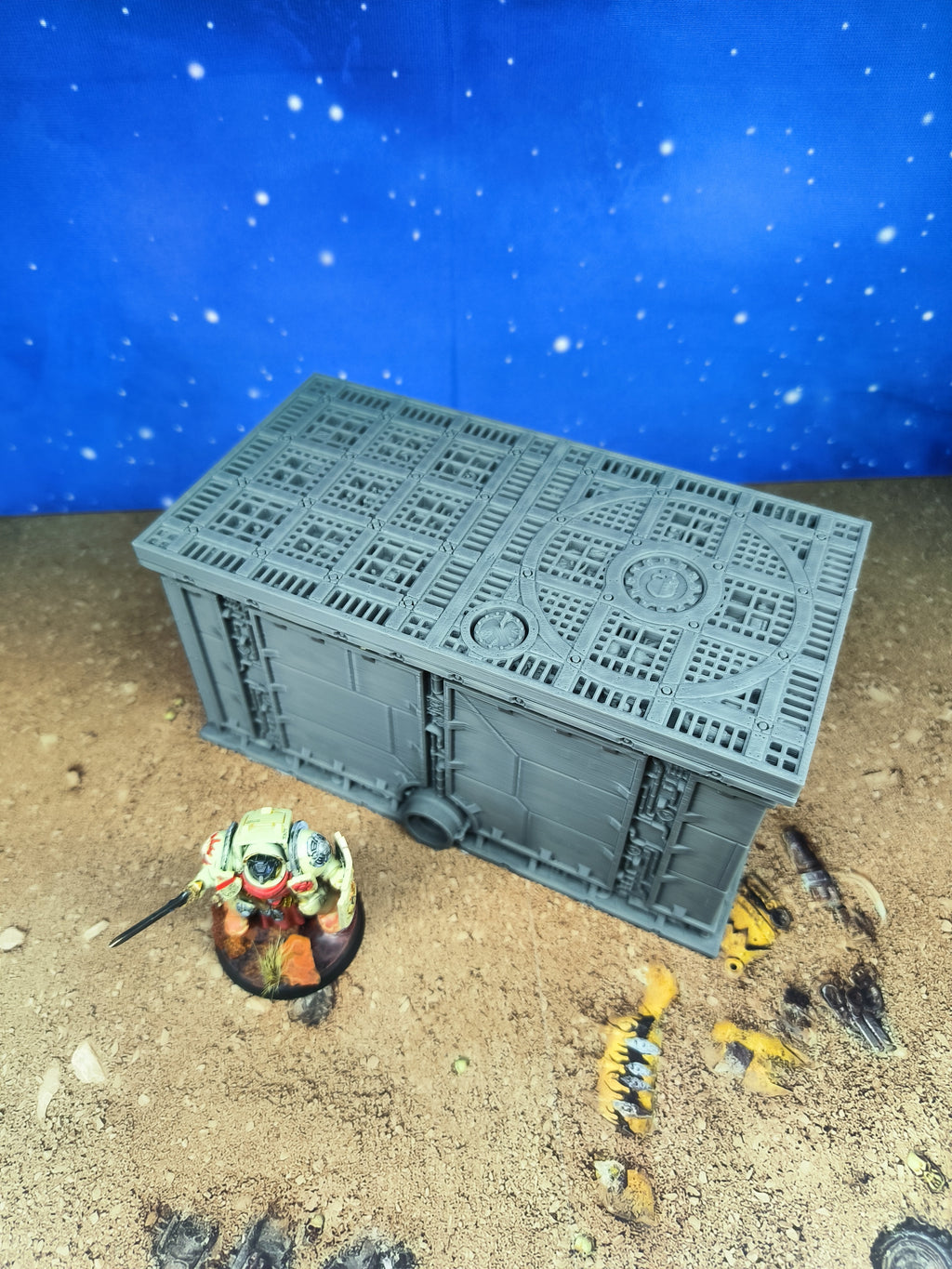 Meca Ferrum : Containers futuristes pour wargame 2