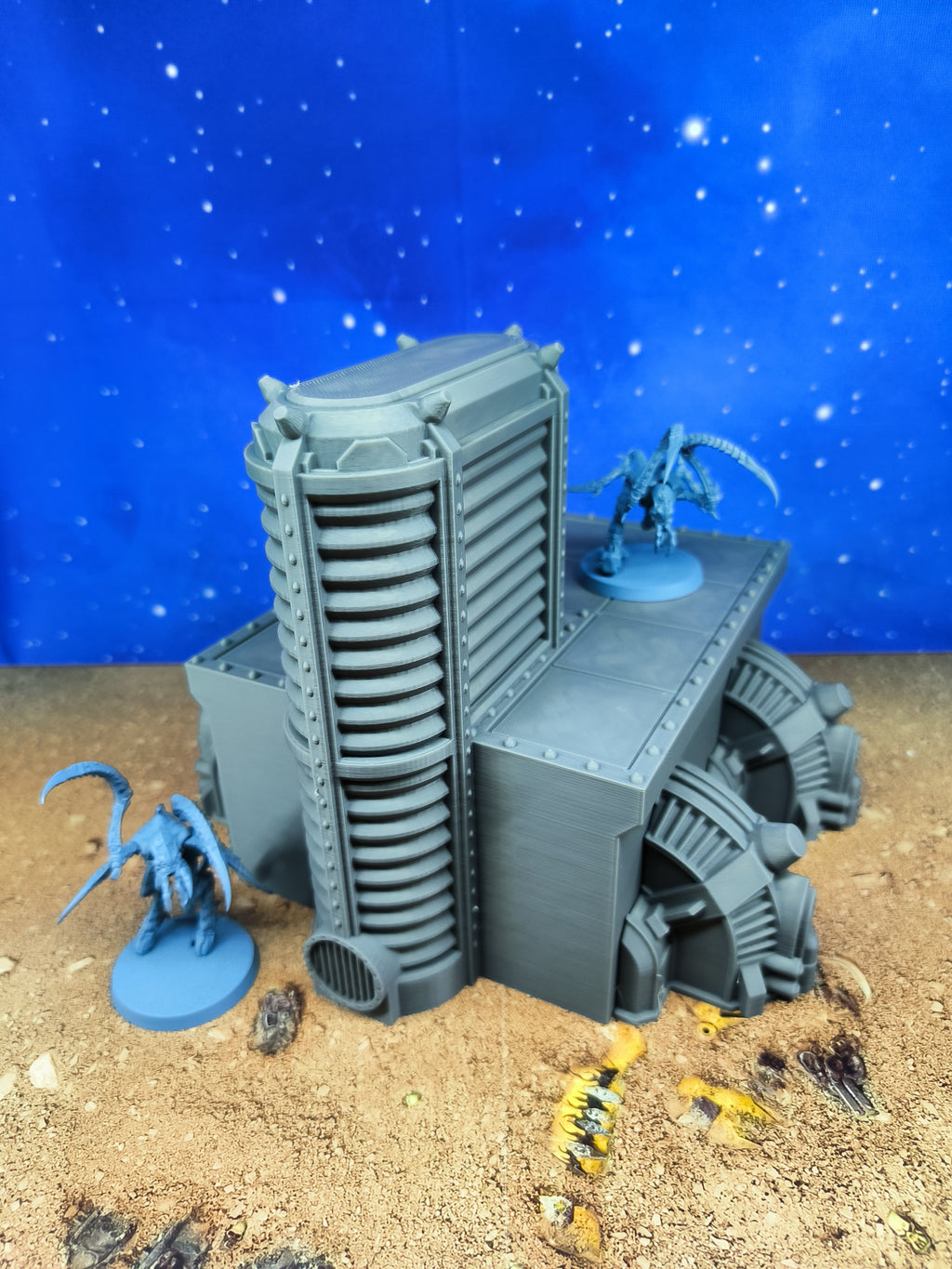 Forge City: Futuristic Industrial Grand Power Generator for Wargaming