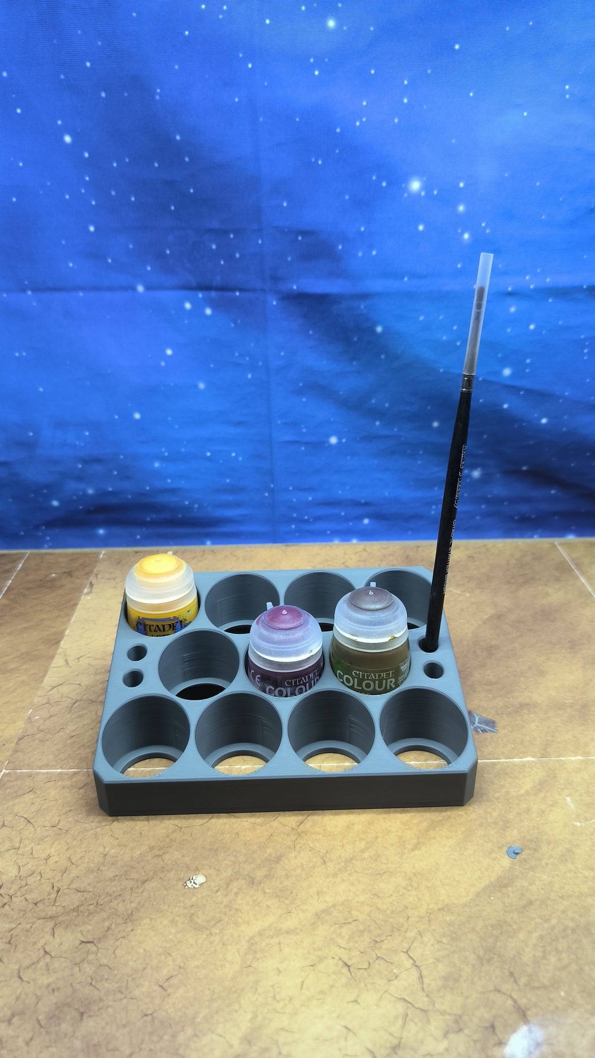 Support peintures citadel : support pour 11 pots de peinture Citadel Warhammer