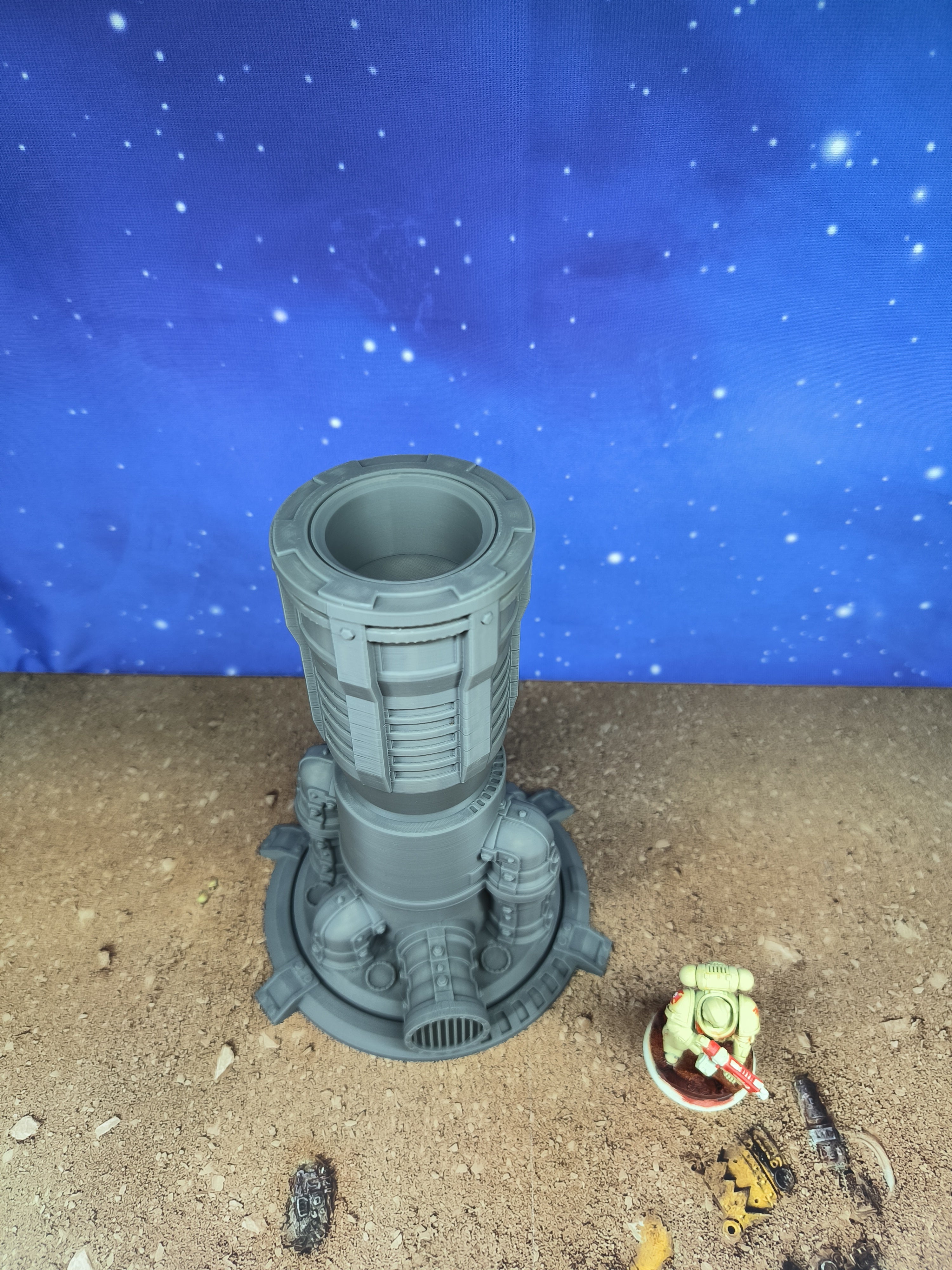 Forge City: Futuristic industrial wargame terrain