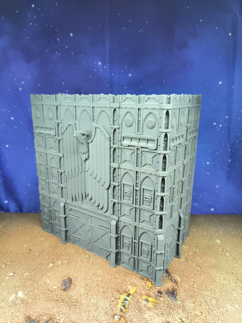 Armored Foldable : set 2 décors militaires pliants pour table de jeu wargame