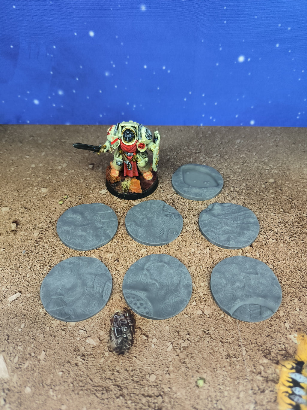 Lost ship : Hiveship Toppers socles 2 en 40mm