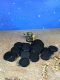 Socles : bases 32mm x25