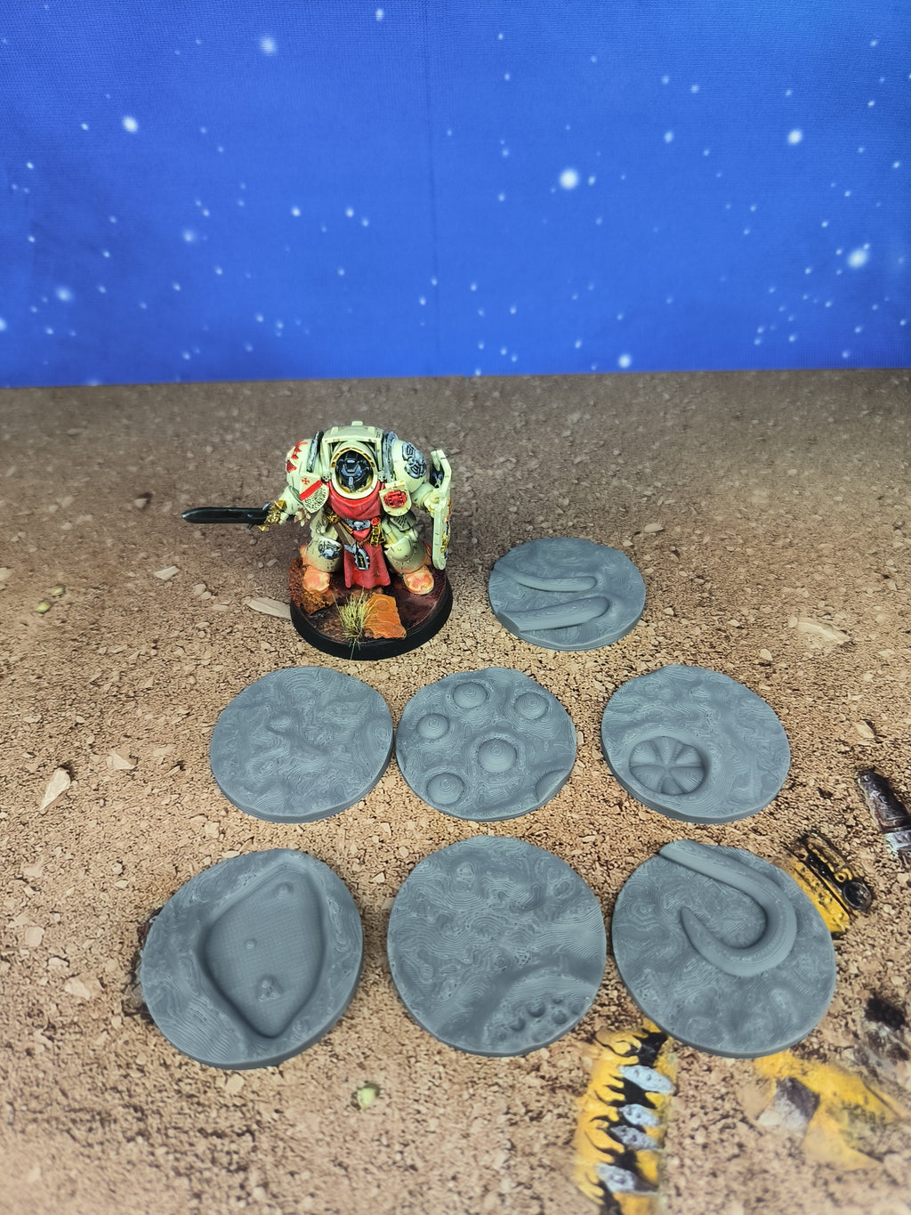 Lost ship : Hiveship Toppers socles 1 en 40mm