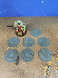 Lost ship : Necro Tomb Toppers socles 3 en 40mm