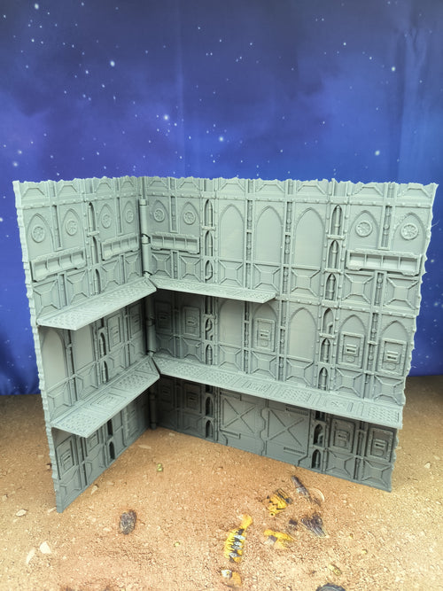 Armored Foldable: large folding military scenery for wargame gaming table