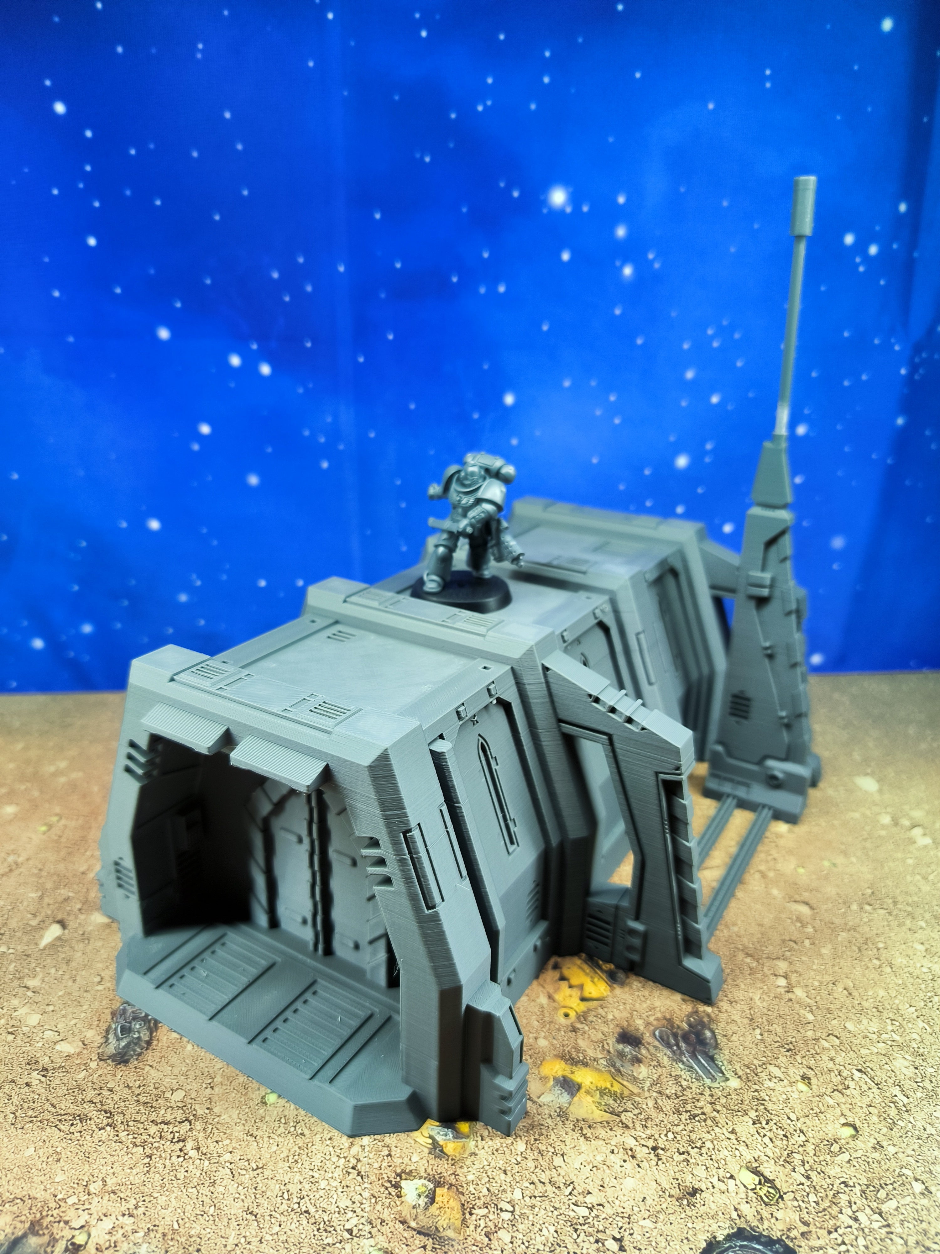 Chapter Outpost : Arsenal de campagne futuriste pour wargame