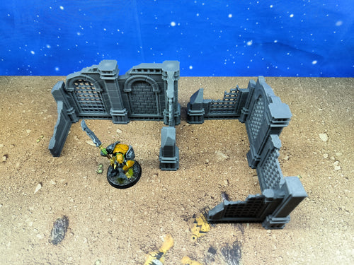 Antic city : Murs en ruines pour wargame U