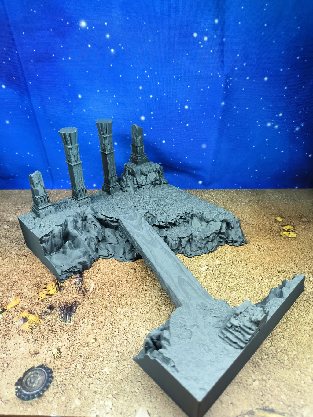 Ancient City: Ruined walls for wargame L2