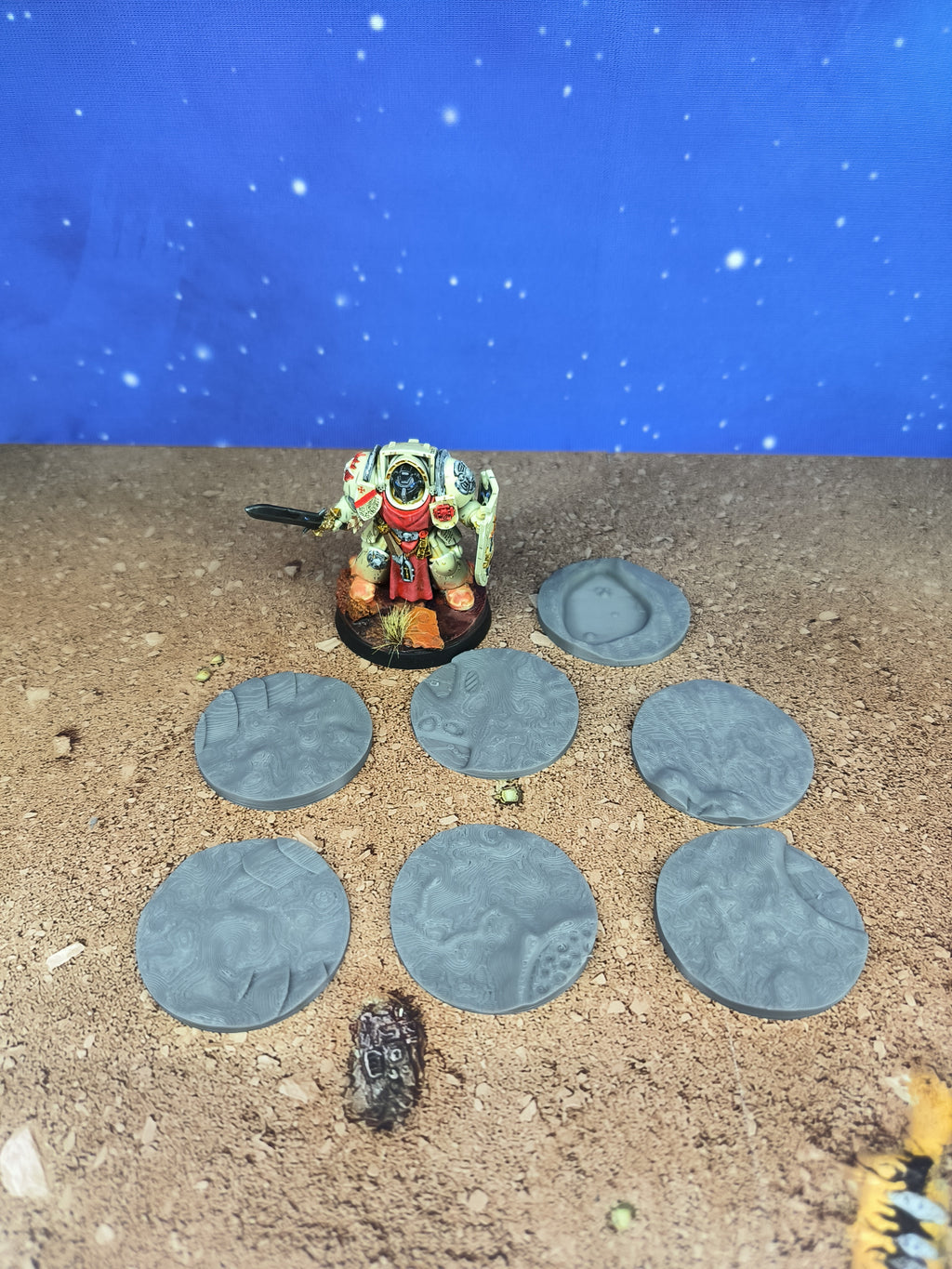 Lost ship : Hiveship Toppers socles 2 en 40mm
