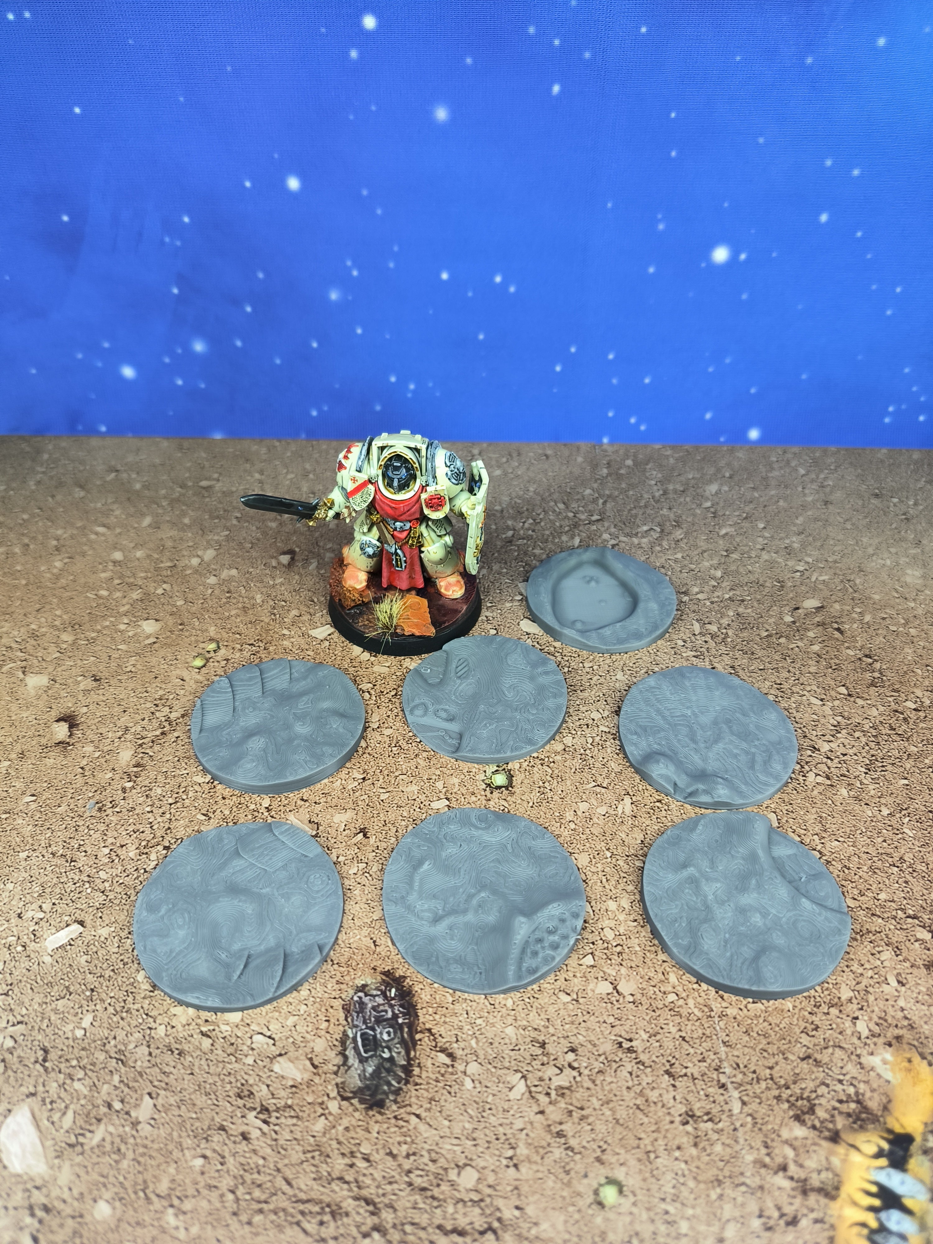 Lost ship : Hiveship Toppers socles 2 en 40mm